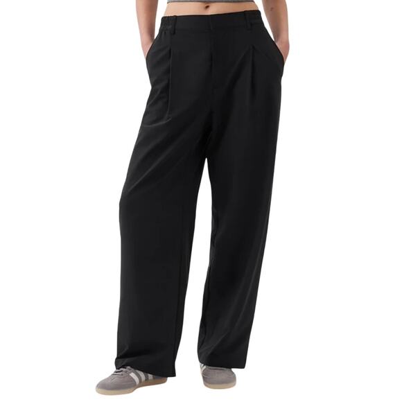 GapFit TALL High Rise Runaround Trousers Pant Black XXL 875069 - Picture 1 of 11